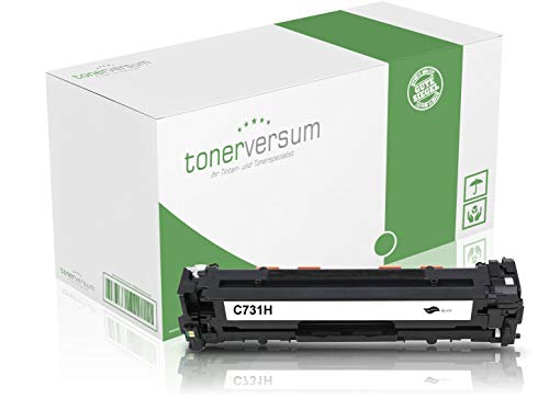 Toner kompatibel zu Canon 731H 731 Schwarz für I-Sensys LBP-7100cn LBP-7100cw MF623cn MF624cw MF628cw MF624cdt MF8230cn MF8280cw Druckerpatrone 6273B002 von Tonerversum