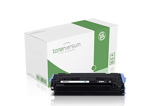 Toner kompatibel zu HP Q6001A Cyan Druckerpatrone für 2600n 2605dn CM1015mfp 1600 2600 2605 2605dn CM1015 CM1017 CP2600 CM1017mfp Laserdrucker von Tonerversum