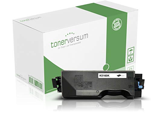 Toner kompatibel zu Kyocera TK-5160K Schwarz Druckerpatrone für Ecosys P7040cdn von Tonerversum