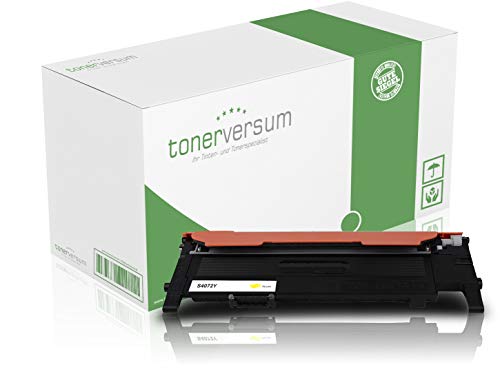 Tonerversum Toner kompatibel mit Samsung CLT-Y4072S/ELS Gelb für CLP-320 CLP-325 CLX-3180 CLX-3185 Farblaserdrucker von Tonerversum