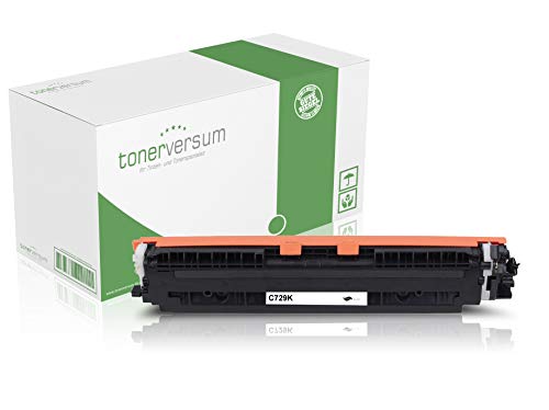 Tonerversum Toner kompatibel zu Canon 729 4370B002 Schwarz Black für Canon i-Sensys LBP-7010c LBP-7018c Lasershot LBP-7000 Series Laserdrucker von Tonerversum