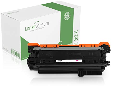 Tonerversum Toner kompatibel zu HP CE253A 504A Magenta Druckerpatrone für Color Laserjet CM3530mfp CP3525 CP3525dn CP3525n CP3525x CM3530fs MFP Laserdrucker Tonerversum Toner kompatibel zu HP CE253A 504A Magenta Druckerpatrone für Color Laserjet CM3530mfp CP3525 CP3525dn CP3525n CP3525x CM3530fs MFP Laserdrucker von Tonerversum
