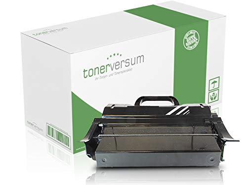 Tonerversum Toner kompatibel zu Lexmark 0T650H31E 0T650H11E Schwarz für Optra T650dn T650dtn T650n T652dn T652dtn T654dn T654dtn T654n T656 T656dne Druckerpatrone Black von Tonerversum