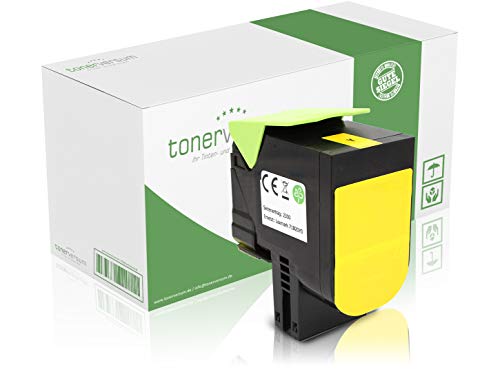 Tonerversum - Toner kompatibel zu Lexmark 71B20Y0 Gelb Druckerpatrone für CS317dn CS417dn CS517de CX317dn CX417de CX517de 71B20 Yellow von Tonerversum