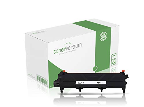 Tonerversum XXL Toner kompatibel zu Brother TN-2210 Schwarz Druckerpatrone für DCP-7060d Fax 2840 DCP-7065dn HL-2250dn MFC-7460dn MFC-7360n von Tonerversum