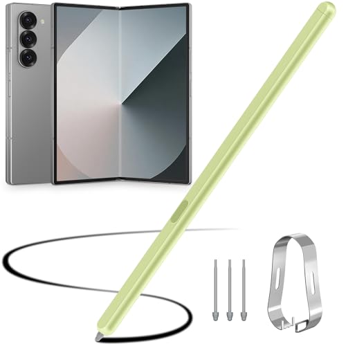 TONGATE Für Galaxy Z Fold 6/Fold 5 Slim S Pen Fold Edition 4096 Druckstufen nur für Samsung Z Fold 6/5 Handys, Fold5/6 S Pen Touch Stylus, 1,5 mm Stiftspitze, mit 3 x Spitzen und 1 x S-Stifthalter, von Tongate