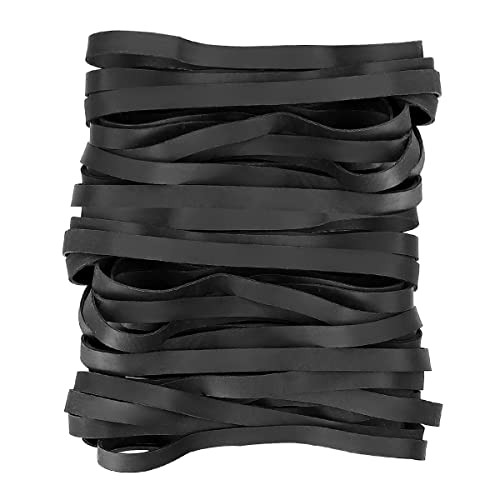 100 Stücke Gummibänder, Gummiband Breit 5mm Wiederverwendbar, Rund Gummiringe, Elastizität Gummiringe Schwarz für Büro, Zuhause, Schulbedarf 100 Stücke Gummibänder, Gummiband Breit 5mm Wiederverwendbar, Rund Gummiringe, Elastizität Gummiringe Schwarz für Büro, Zuhause, Schulbedarf von Tongboke