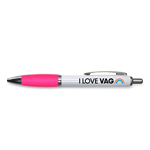Tongue in Peach Lustiger Druckstift Geschenk | Kugelschreiber | I Love V | Lustiges Witz-Schreibwaren | Pink – PP149 Tongue in Peach Lustiger Druckstift Geschenk | Kugelschreiber | I Love V | Lustiges Witz-Schreibwaren | Pink – PP149 von Tongue in Peach