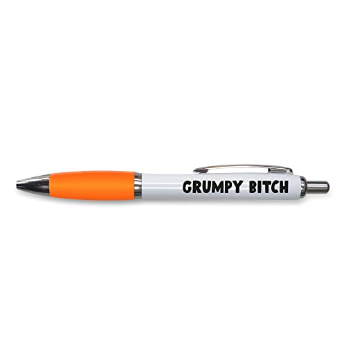 Tongue in Peach Lustiges Geschenk für Kugelschreiber, Arbeitskollegen, Arbeitsgeschenk, Grumpy Bi, lustiger Witz, PP66 von Tongue in Peach