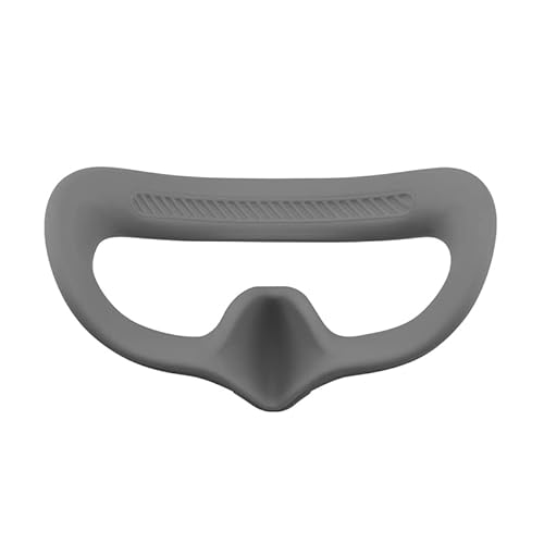 Flying Eye Mask Silikon Schutzhülle für DJI Avata Goggles 2 Screen Protector Combo Drohnen Zubehör (Grau) von Tonguk