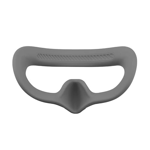 Flying Eye Mask Silikon Schutzhülle für DJI Avata Goggles 2 Screen Protector Combo Drohnen Zubehör (Grau) von Tonguk
