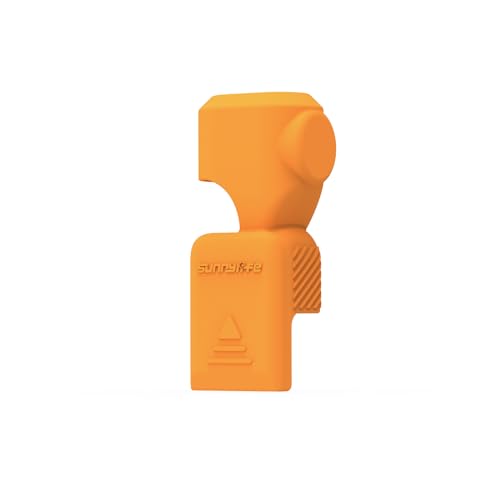 Für DJI Osmo Pocket 3 Silikon Schutzhülle Abdeckung Gimbal Schutzhülle Fallschutz Zubehör (Orange) von Tonguk