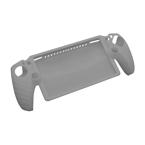 Für Sony Playstation Portal Konsole Silikon-Schutzhülle Atmungsaktiv Schutzhülle für PS5 Konsole Zubehör (Grau) von Tonguk