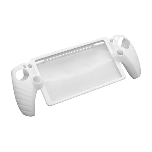 Für Sony Playstation Portal Konsole Silikon-Schutzhülle Atmungsaktiv Schutzhülle für PS5 Konsole Zubehör (Weiß) von Tonguk