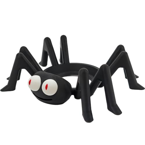 Tonguk Ständer für Dot4th/5th Gen,Halloween Spider Shape Halterung für Alexa Echo Dot 4th / 5th Gen Halterung (Rote Augen) von Tonguk