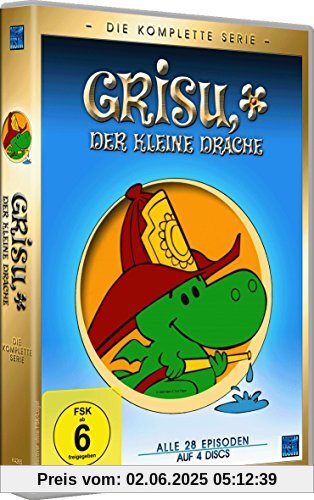 Grisu, der kleine Drache - Die komplette Serie (Episode 1-28 im 4 Disc Set) von Toni Pagot