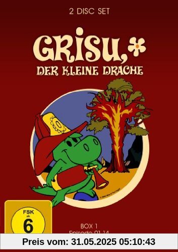 Grisu - Der kleine Drache, Vol. 1, Episode 01-14 (2 Disc Set) von Toni Pagot