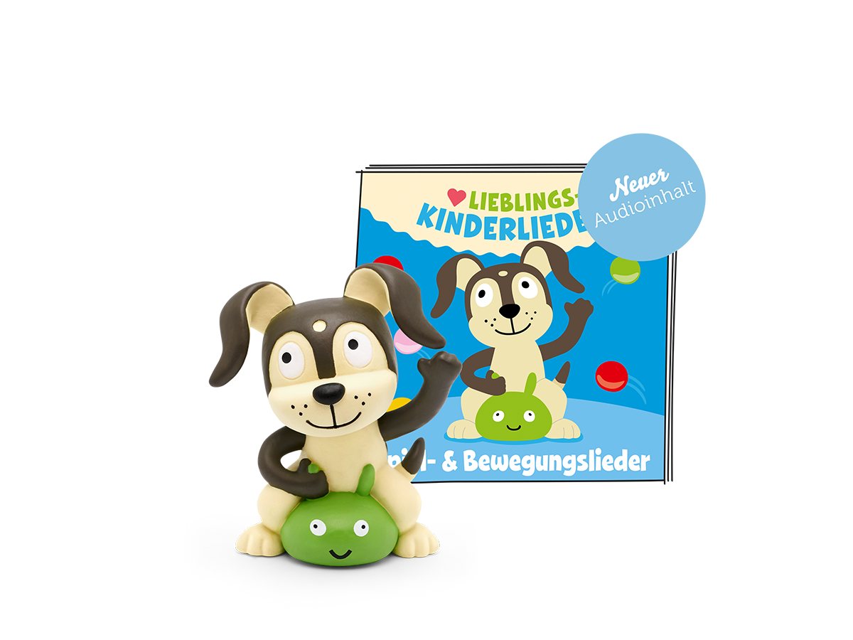 tonies Hörspielfigur Lieblings-Kinderlieder - Spiel- und Bewegungslieder, (1-St) von Tonies
