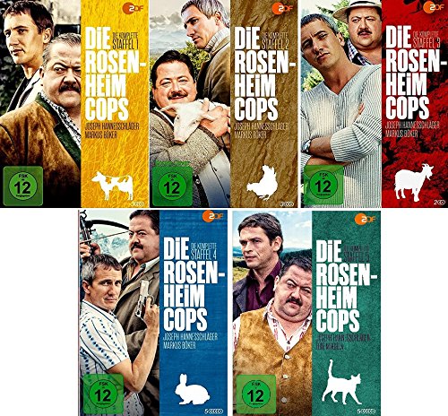 Die Rosenheim Cops - Starter Set - Staffel 1-5 - Deutsche Originalware [18 DVDs] von Tonpool Medien GmbH