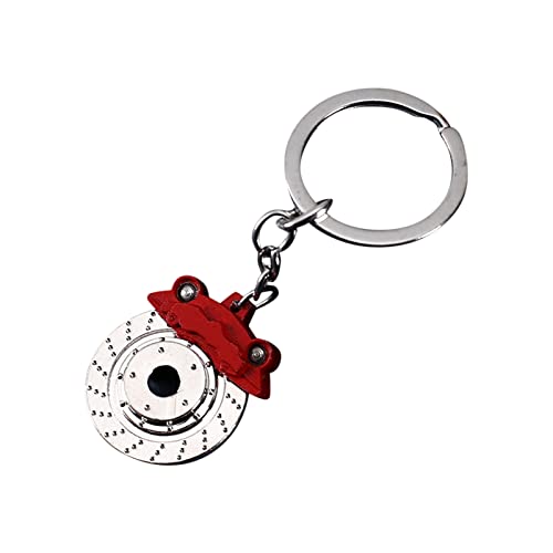 Tonsee Accessoire Tag Scheibe Anhänger Vaters Kette Taille Bremse Schlüssel Geschenk Ring Modifizierte Auto Schlüsselanhänger Haken Für Schlüsselanhänger (a, One Size) von Tonsee Accessoire