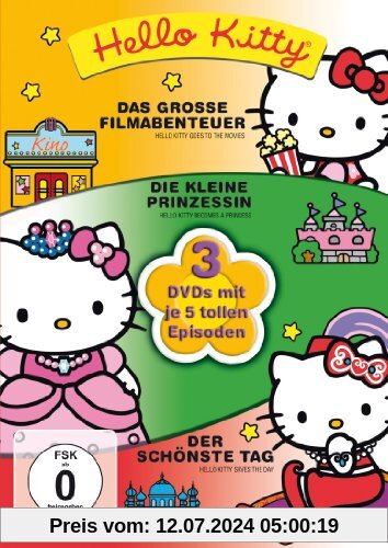 Hello Kitty - Das große Filmabenteuer / Die kleine Prinzessin / Der schönste Tag [3 DVDs] von Tony Oliver