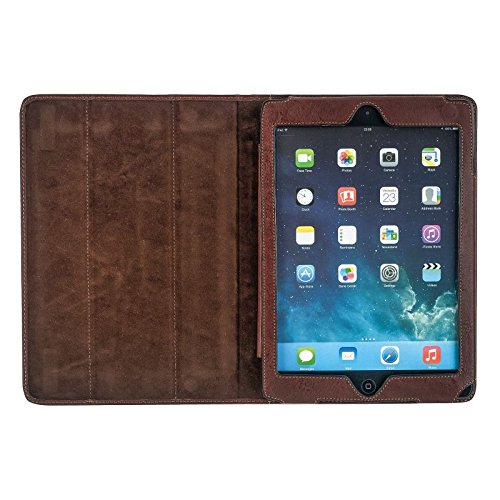 iPad Air case, Tablettasche - Vegetalle Collection - Tony Perotti Italy Farbe Dark Brown von Tony Perotti