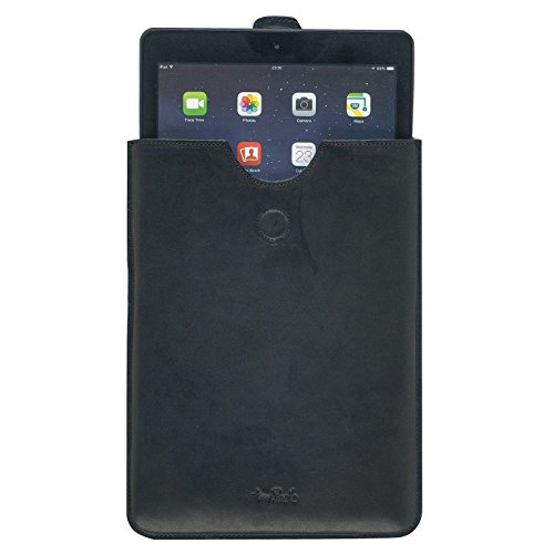 iPad Air sleeve, Tablettasche - Vegetalle Collection - Tony Perotti Italy Farbe Black von Tony Perotti