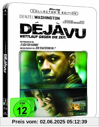 Deja Vu - Wettlauf gegen die Zeit - Steelbook [Blu-ray] [Collector's Edition] von Tony Scott