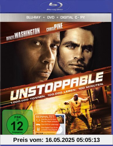 Unstoppable - Außer Kontrolle (+ DVD + Digital Copy) [Blu-ray] von Tony Scott