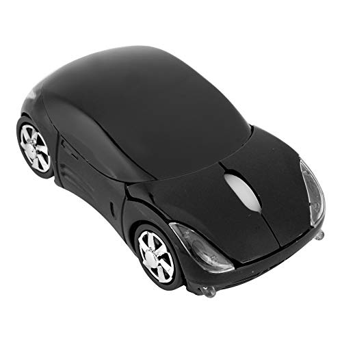 2.4G Wireless Bluetooth Mouse, Drahtlose Optische Maus, Tragbare Maus mit 10 m Funkübertragung/USB Empfänger/2 AAA Batterien,Unterstützung für PC/Tablet/Gaming Office(Schwarz) von Tonysa