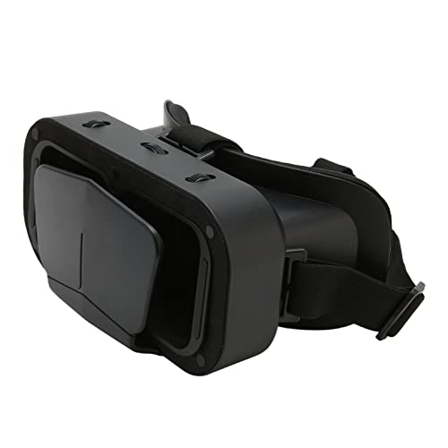 3D VR Virtual Reality Headset, Am Kopf Getragene VR-Brille für Handy-Videospiele, Universeller Weicher, Komfortabler VR-Brillen-Viewer für OS Android 360 Grad von Tonysa