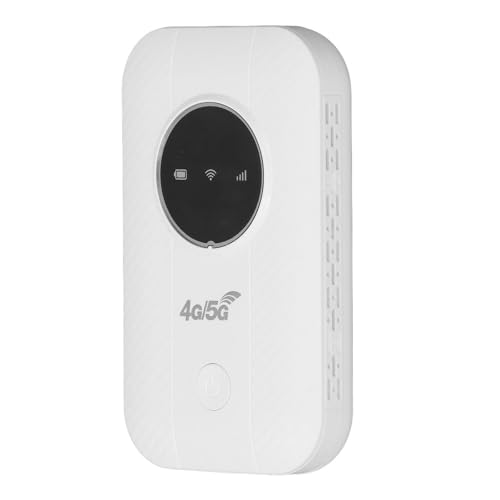 4G LTE WLAN-Modem-Router, 300 Mbit/s Reiserouter SIM-Karte, 3650 MAh Tragbarer WLAN-Mobilrouter, Unterstützt 10 Geräte von Tonysa