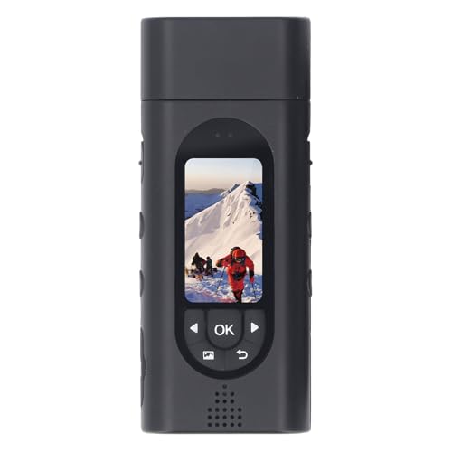 Body Cam, 1080P-Videoaufzeichnung, WLAN, App, Infrarot-Nachtsicht, 180° Drehbares Objektiv, 1,47-Zoll-Bildschirm, Kompakte Größe, für Outdoor-Sportarten, Fahrrad Body Cam, 1080P-Videoaufzeichnung, WLAN, App, Infrarot-Nachtsicht, 180° Drehbares Objektiv, 1,47-Zoll-Bildschirm, Kompakte Größe, für Outdoor-Sportarten, Fahrrad von Tonysa