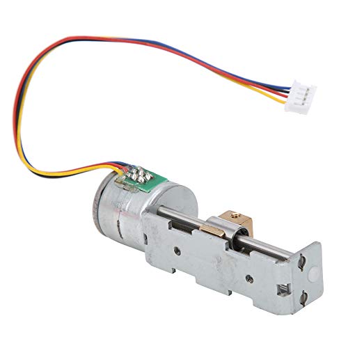 Mini Linear Bühnenantrieb, 2 Phasen 4 Draht Linear Schrittmotor, Schrittmotor mit Planetengetriebe Reduzierstück für kleine DIY Schieber 20 mm von Tonysa