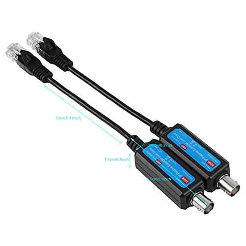 Netzwerksender 1Pair Passiver IP-Netzwerk-Koaxial-Sender, 10/100 Mbit/s 1CH Passiver IP-Netzwerk-Koaxial-Sender Empfänger-Extender für IP-NVR-Kameras Netzwerksender 1Pair Passiver IP-Netzwerk-Koaxial-Sender, 10/100 Mbit/s 1CH Passiver IP-Netzwerk-Koaxial-Sender Empfänger-Extender für IP-NVR-Kameras von Tonysa