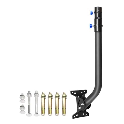 Starlink-Halterung, Starlink-Montageset, Verstellbarer Winkel, Lange Wandhalterung aus Edelstahl mit Adapter für V2, Mehrere Anpassungen, Sichere Montage, Einfache Installation Starlink-Halterung, Starlink-Montageset, Verstellbarer Winkel, Lange Wandhalterung aus Edelstahl mit Adapter für V2, Mehrere Anpassungen, Sichere Montage, Einfache Installation von Tonysa