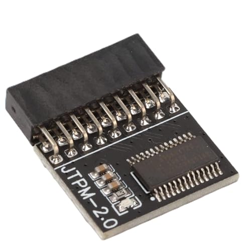 TPM 2.0 Remote Karte, 18 poliges TPM2.0 Modul, Reservierter Speicher, TPM Modul für für Win 11 Motherboards TPM 2.0 Remote Karte, 18 poliges TPM2.0 Modul, Reservierter Speicher, TPM Modul für für Win 11 Motherboards von Tonysa