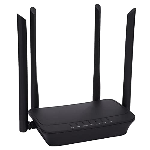 Tonysa 4G-WLAN-Router, Entsperrter Mobiler WLAN-Hotspot, Tragbarer 4G-LTE-Router, SIM-Karte, Mobiler Router, 300 Mbit/s, Reiserouter, WLAN-Taschen-Reiserouter, Unterstützung für SIM-Karte von Tonysa