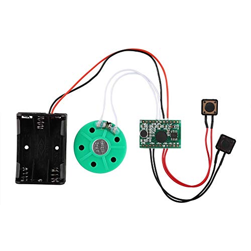 Tonysa Aufnehmbare Grußkarte Sound Chip,DIY Music Board Modul,Beschreibbare Sprachgrußkarte Sprachmodul für hausgemachte Grußkarten/Geschenkboxen/handgefertigte Produkte usw. Tonysa Aufnehmbare Grußkarte Sound Chip,DIY Music Board Modul,Beschreibbare Sprachgrußkarte Sprachmodul für hausgemachte Grußkarten/Geschenkboxen/handgefertigte Produkte usw. von Tonysa