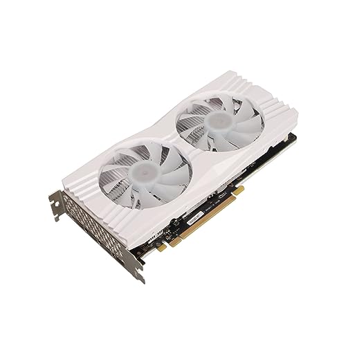Tonysa Desktop-Grafikkarte, 8 GB GDDR5 256 Bit, 1284 MHz GPU, 7000 MHz Speichertakt, Zwei Lüfter,HD-Ausgang, für RX580 8 GB, PCI Express 3.0 Gaming-Grafikkarte von Tonysa