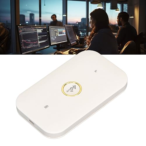 Tonysa Entsperrter 4G-LTE-WLAN-Hotspot-Router mit SIM-Kartensteckplatz, Tragbares und Stabiles Signal, Lange Standby-Zeit – Unterstützt 10 Benutzer für den Innen- und Außenbereich von Tonysa