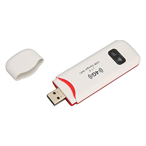 Tonysa Tragbarer 4G LTE USB WLAN Router, Mobiler Hotspot Im Taschenformat mit USB Stromversorgung, WPA/WPA2 WLAN Verschlüsselung, Reise Hotspot von Tonysa
