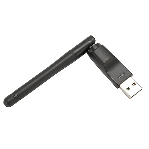 Tonysa USB-WLAN-Adapter für Desktop-PC, 150 Mbit/s WLAN-Netzwerkkarte mit Integrierter Antenne für Win, für OS X, für Liunx und für Android von Tonysa