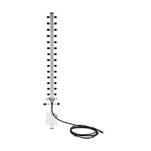 Tonysa Drahtlose Richtantenne, 2,4 GHz, 25 dBi RP-SMA-Anschluss, für den Außenbereich, WLAN-Router, 2 m Kabel Tonysa Drahtlose Richtantenne, 2,4 GHz, 25 dBi RP-SMA-Anschluss, für den Außenbereich, WLAN-Router, 2 m Kabel von Tonysa