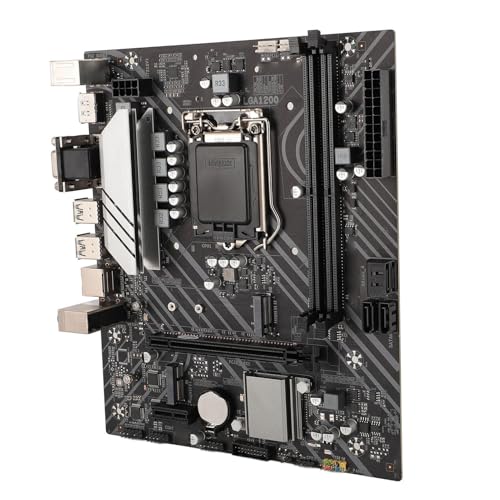 Z490 Gaming Plus Gaming-Motherboard für LGA 1200-Sockel mit Zwei DDR4-Speichern, M.2-Steckplatz, 1000 Mbit/s, LAN, USB 3.2 Gen1, Desktop-Motherboard von Tonysa