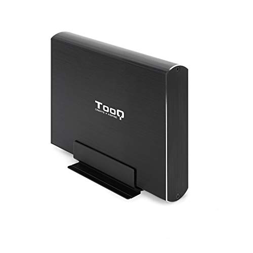 TOOQ TQE-3531B - 3,5"-HDD-Gehäuse, (SATA I/II/III, USB 3.0), Aluminium, LED-Anzeige, Schwarz von TooQ