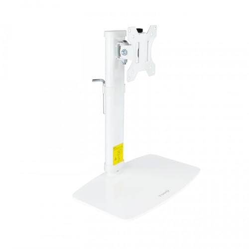 Tooq DB1127TN-W - Höhenverstellbarer Tischständer für 17" bis 27" Bildschirme, Weiß von TooQ