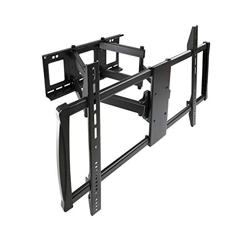 TooQ LP75100TN-B - VIDEOWALL Wandhalterung für Fernseher von 60 "bis 100" mit einem Gewicht von bis zu 80 kg, einem Abstand von 70mm bis 625mm, einem maximalen Abstand von 600x900 mm, einer Neigung von -15 + 5 °, schwarz von TooQ
