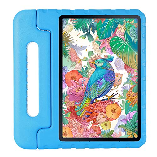 Schutzhülle für Tablet für Kinder Samsung Galaxy Tab S7 T870 / T875, leicht, stoßdämpfend, integrierter Umwandlungsrahmen, Blau von Tooktro
