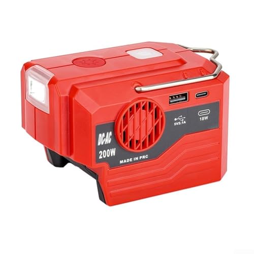 200 W Wechselrichter Generator für Bosch 18 V Batterien, tolle Ergänzung für Ihre Campingausrüstung (MWQ-120 V) von ToolsEvery